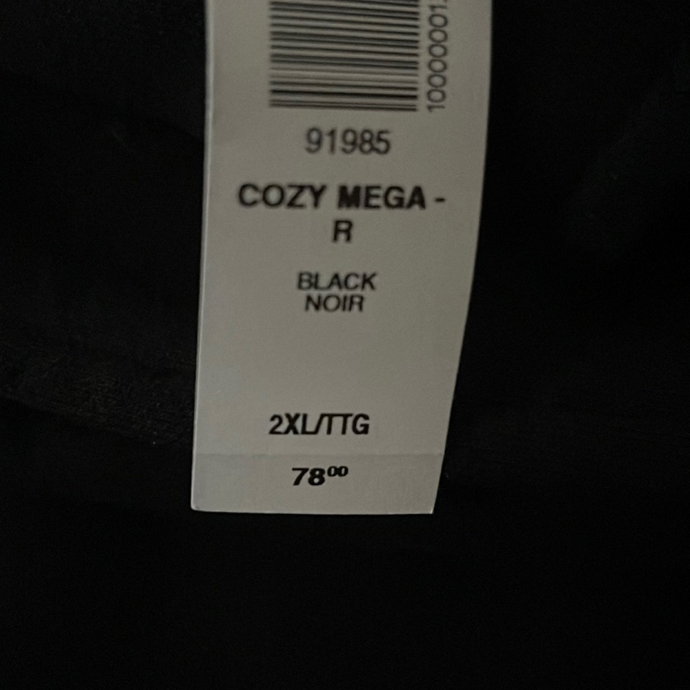 Cargo sweat pants brand new with tags size 2x cozy mega by Aritzia